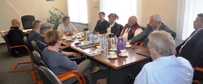 Spotkanie u starosty Kędzierzyn Koźle Spotkanie u starosty Kędzierzyn Koźle