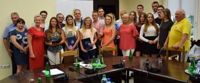 Ratownicy WOPR u Prezydenta Miasta Kędzierzyna Koźla Ratownicy WOPR u Prezydenta Miasta Kędzierzyna Koźla