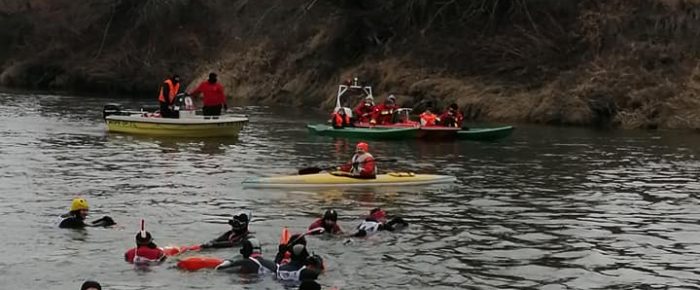 XVIII Odrzański spływ twardzieli rzeką Odrą z Roszowickiego Lasu do Koźla