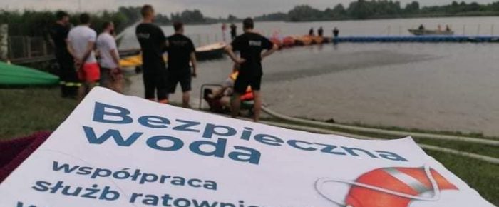 Ćwiczenia drużyn OSP Reńska Wieś.