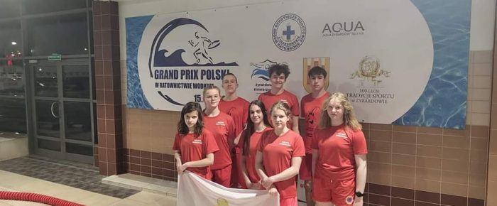 Grand Prix Polski w sportowym ratownictwie wodnym -Żyrardów 2023.