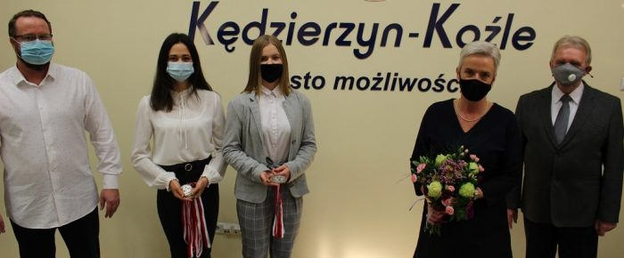 Spotkanie medalistów z Prezydentem Miasta K-Koźle. Spotkanie medalistów z Prezydentem Miasta K-Koźle.
