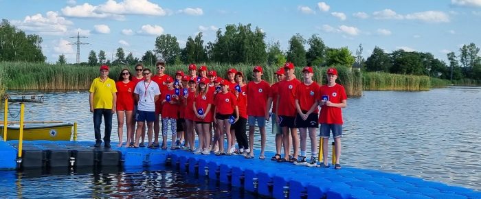 Zakończenie szkolenia ratownika młodszego WOPR Januszkowice.