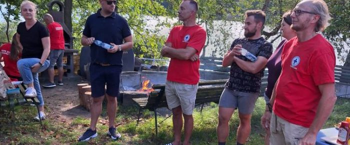 Pożegnanie lata -żeglarze.