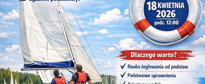 Kurs na stopień żeglarza jachtowego.