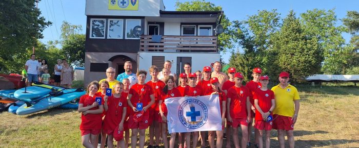 Kurs -młodszy ratownik WOPR – drużyna Wodnik.